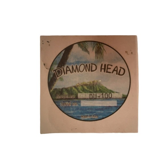 Diamond Head Ukulele Black Soprano Model Du-100 Plays Tunes Great Gently Used - Picture 5 of 6